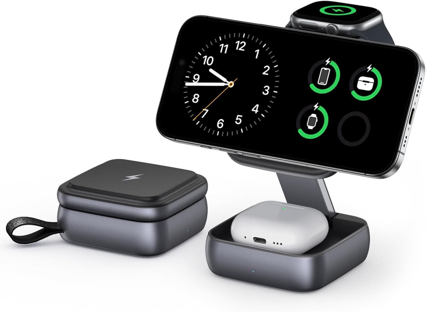 Cargador inalámbrico Apple 3 en 1 plegable – Apple