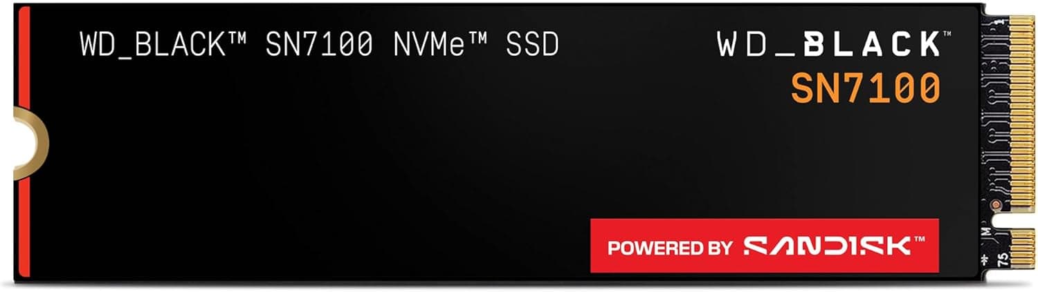 SSD WD 1TB NVMe Black SN7100 –