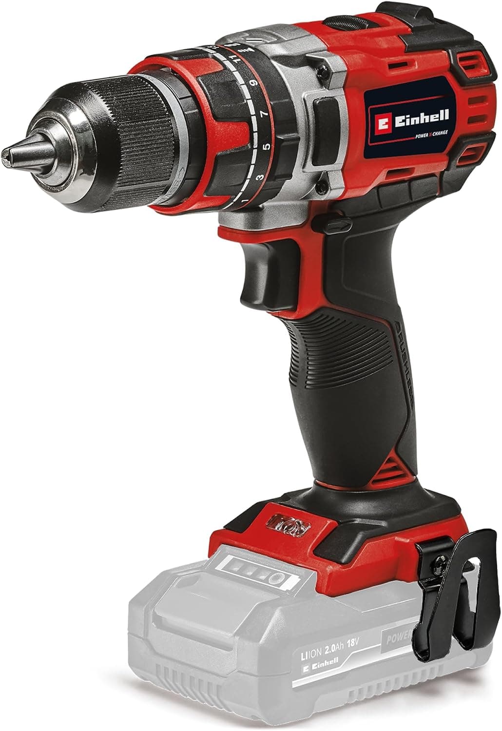 Einhell Taladro/destornillador Inalámbrico 18/50 Li-i BL Solo Power X-Change (Función de Taladro de Percusión, Caja de Cam... – Einhell