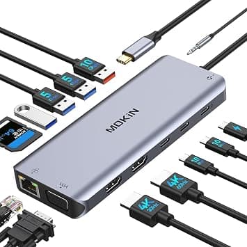 Hub USB/Docking Estación – Estación