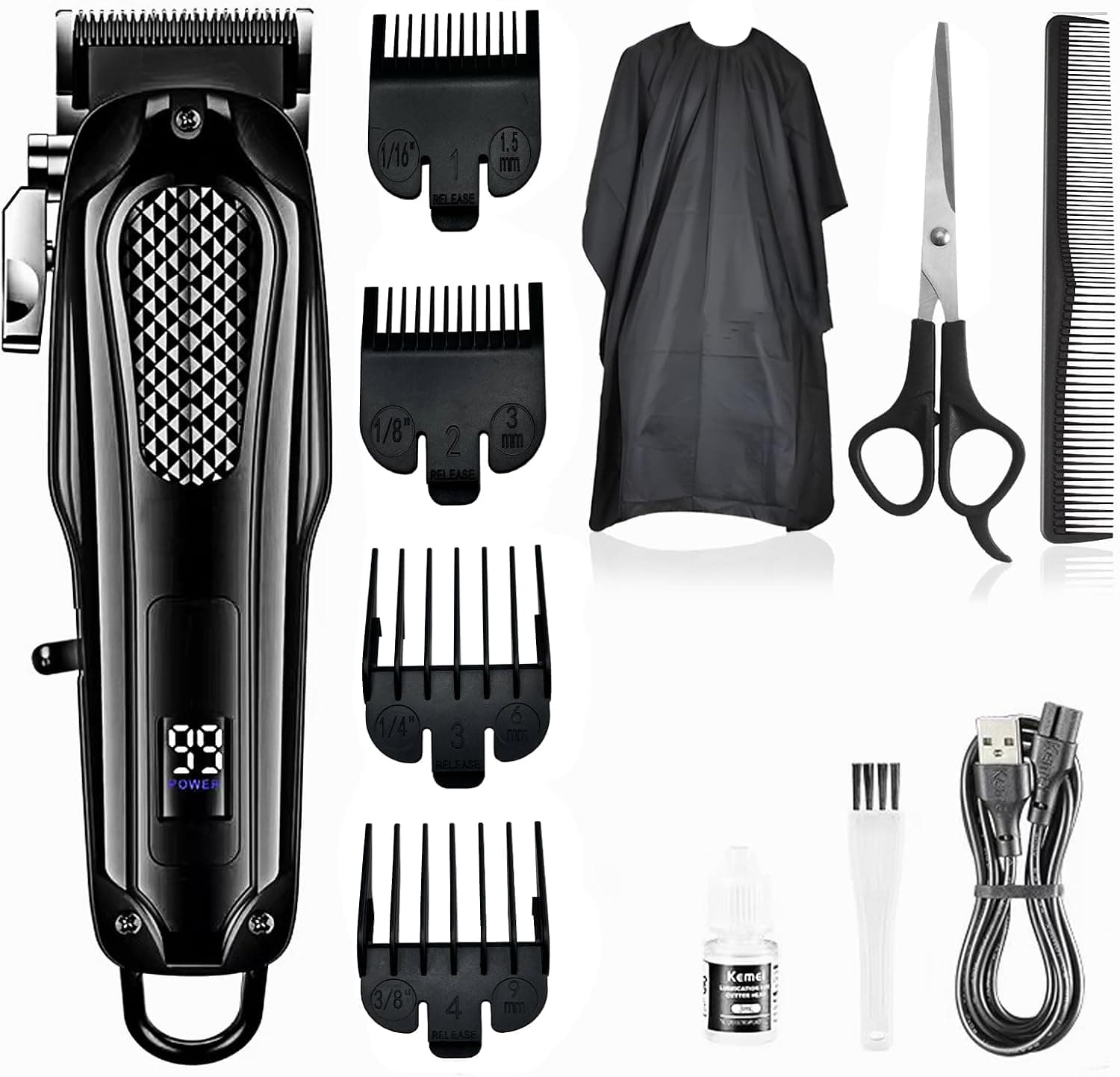 Cortadora de pelo Cortapelos con cable – Cortapelos