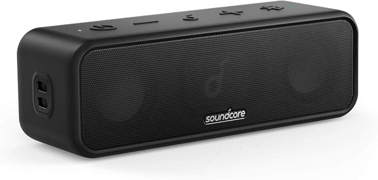 Soundcore 3 Altavoz Bluetooth Potente, Altavoz portátil, Graves optimizados, 24 Horas de reproducción, IPX7, Sonido Personalizable – Soundcore