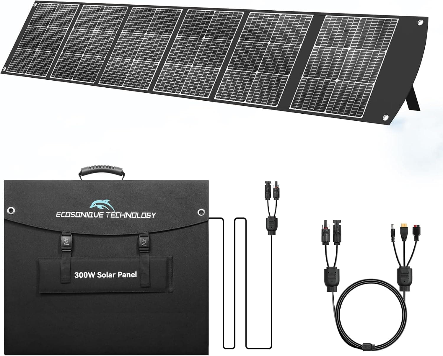 Panel solar portátil Ecosonique 300 W – Ecosonique
