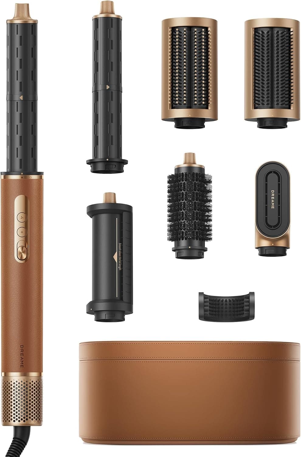 DREAME AirStyle Pro, Moldeador Múltiple 7 en 1, Secado Rápido, 2 Cilindros Moldeadores, da Volumen al Pelo, Cepillo de Ali... – DREAME