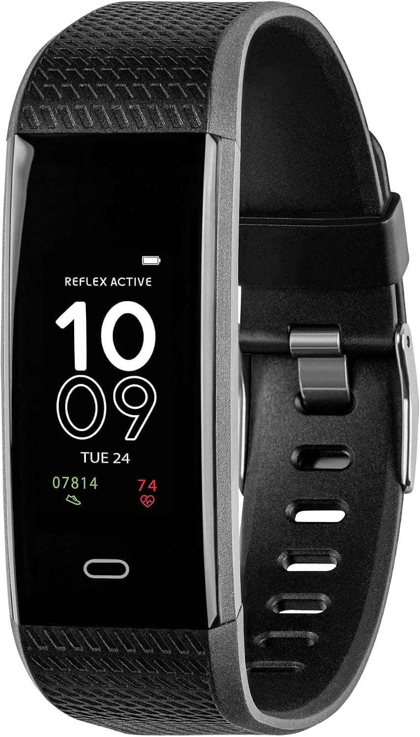 Reflex Active Series 35 - Rastreador de actividad física para hombres y mujeres con frecuencia cardíaca, monitor de sueño,... – Reflex
