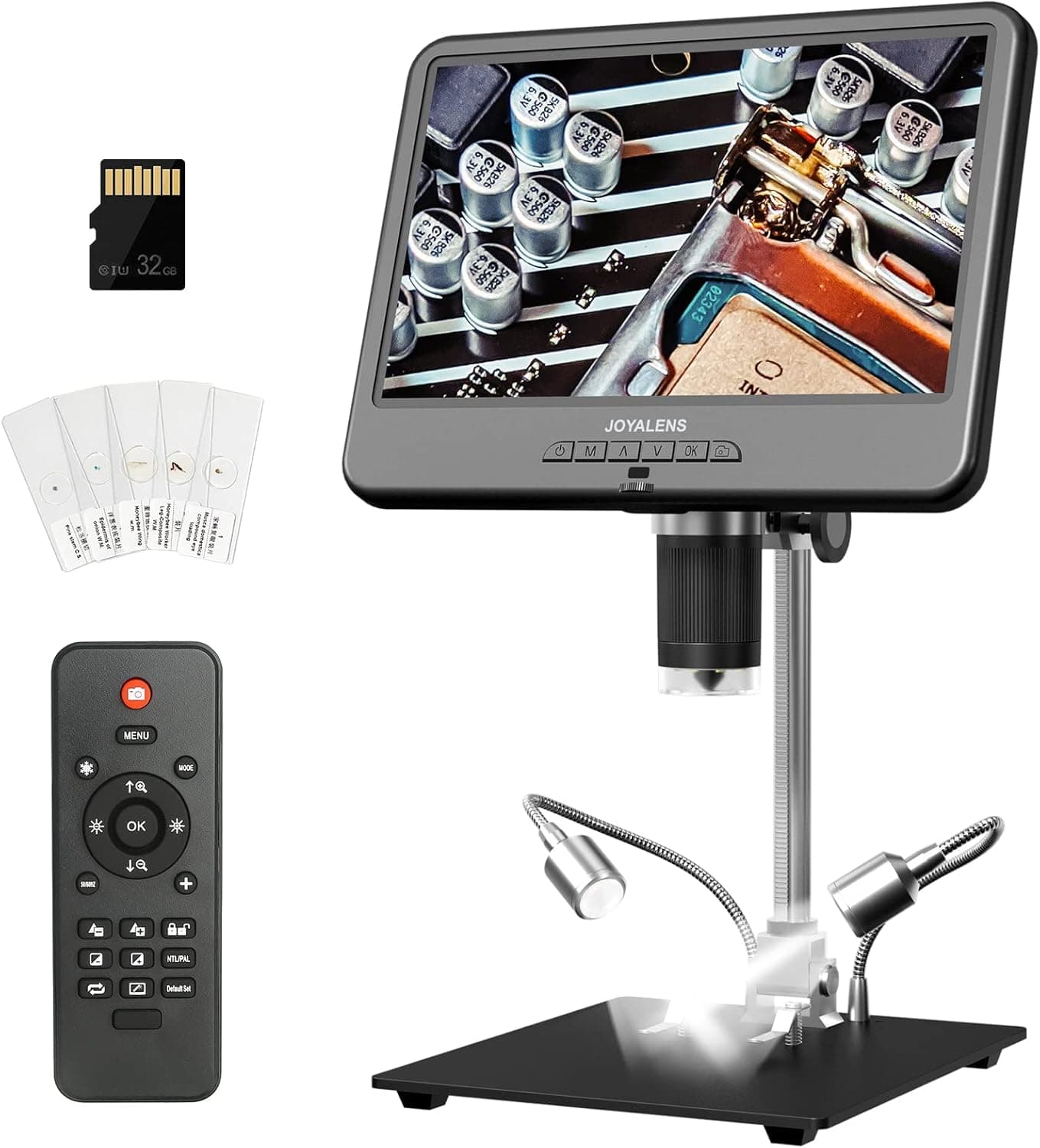JOYALENS JL210 Microscopio digital de 10.1 pulgadas, microscopio de soldadura, microscopios de monedas, vista completa par... – JOYALENS