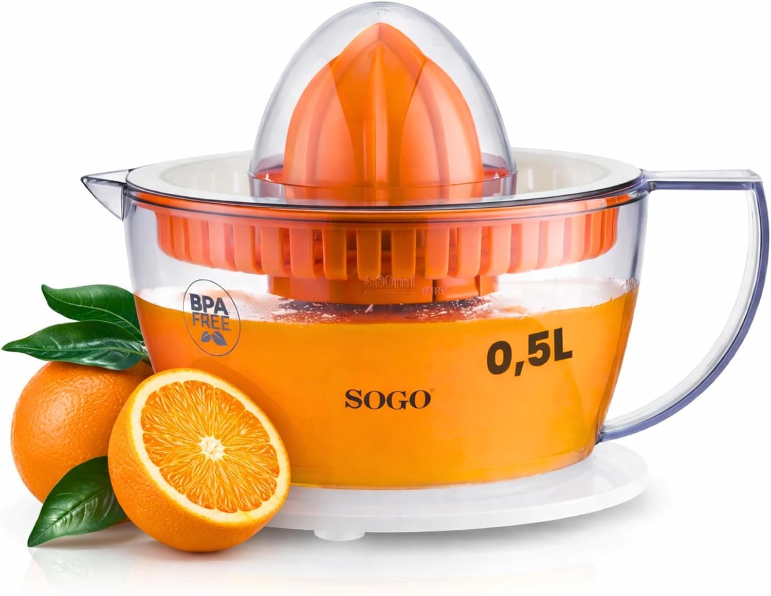 Exprimidor Sogo Eléctrico Automático Naranja Y – Sogo