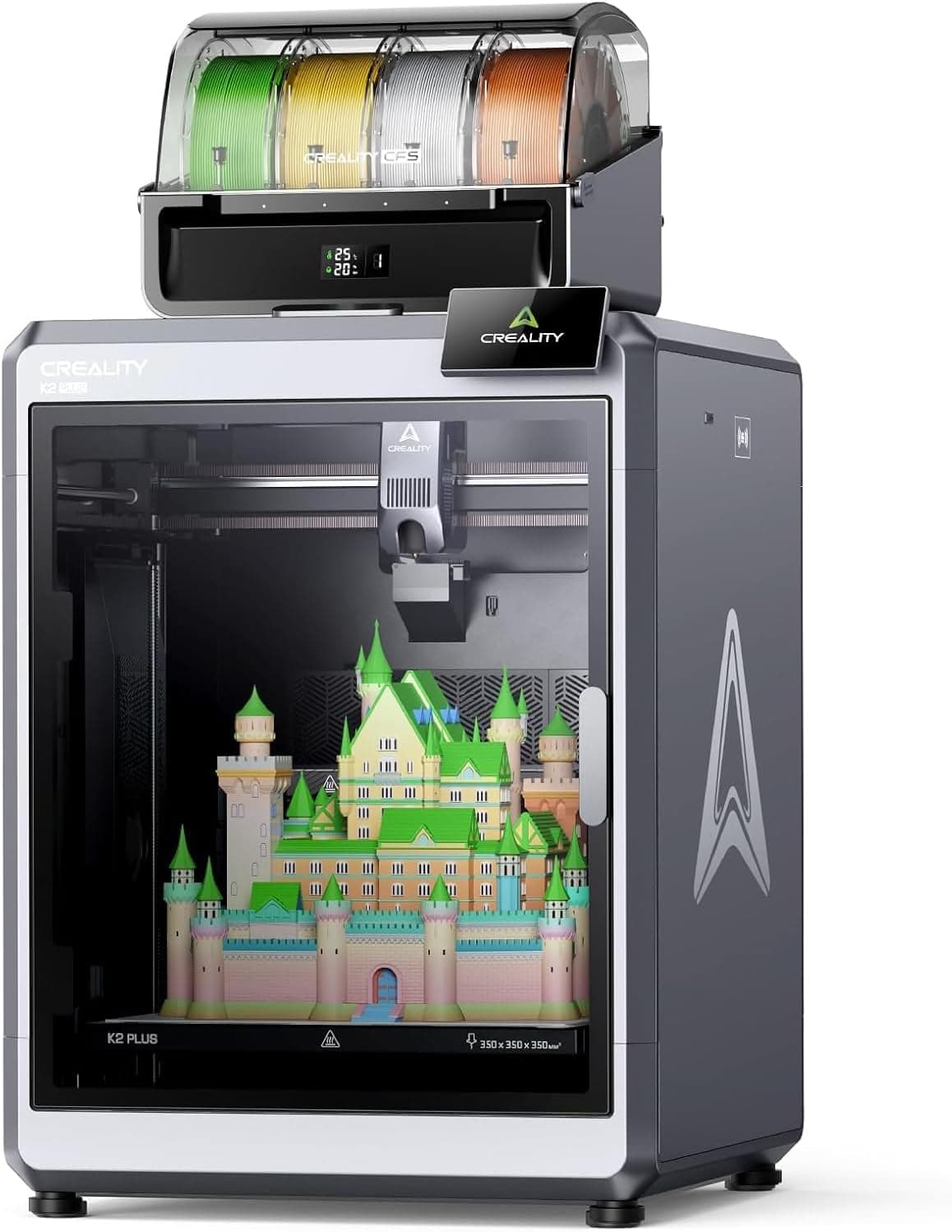 Creality K2 Plus Combo Impresora 3D Nuevo 2025 Impresión Multicolor 4 a 16 Colores, 600mm/s de Alta Velocidad, Dual AI Cám... – Creality