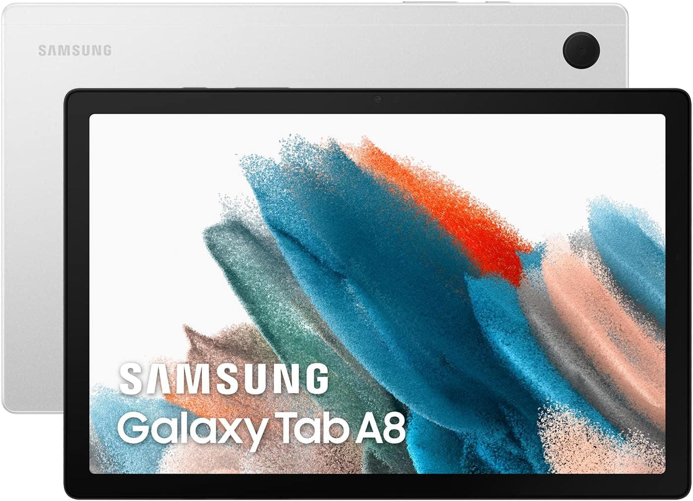 Samsung SM-X200N Galaxy Tab A8, Tablet de 10.5” (4GB RAM, WiFi, Android 12), Versión española, Plata, 128 GB – Samsung
