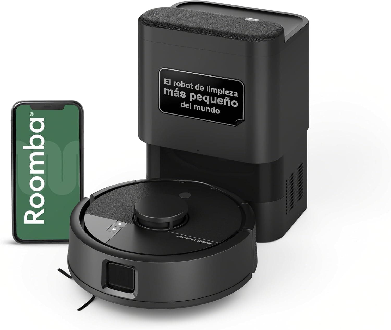 iRobot Roomba Mini Robot Aspirador y Friegasuelos con Base AutoEmpty (hasta 90 días), Navegación LiDAR, Aspiración 7000 P... – iRobot