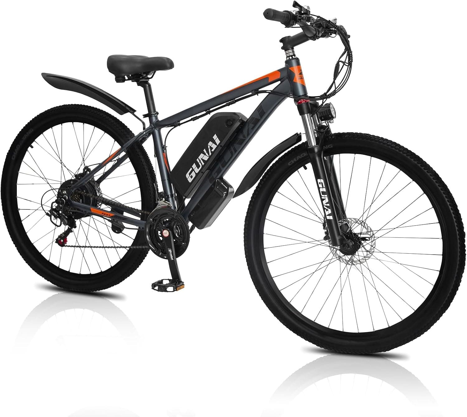 GUNAI Bicicleta Electrica Montaña Bicicleta Eléctrica 29" 48V 15Ah Bici Electrica Professional 21 Speed Gears Bicicletas E... – GUNAI