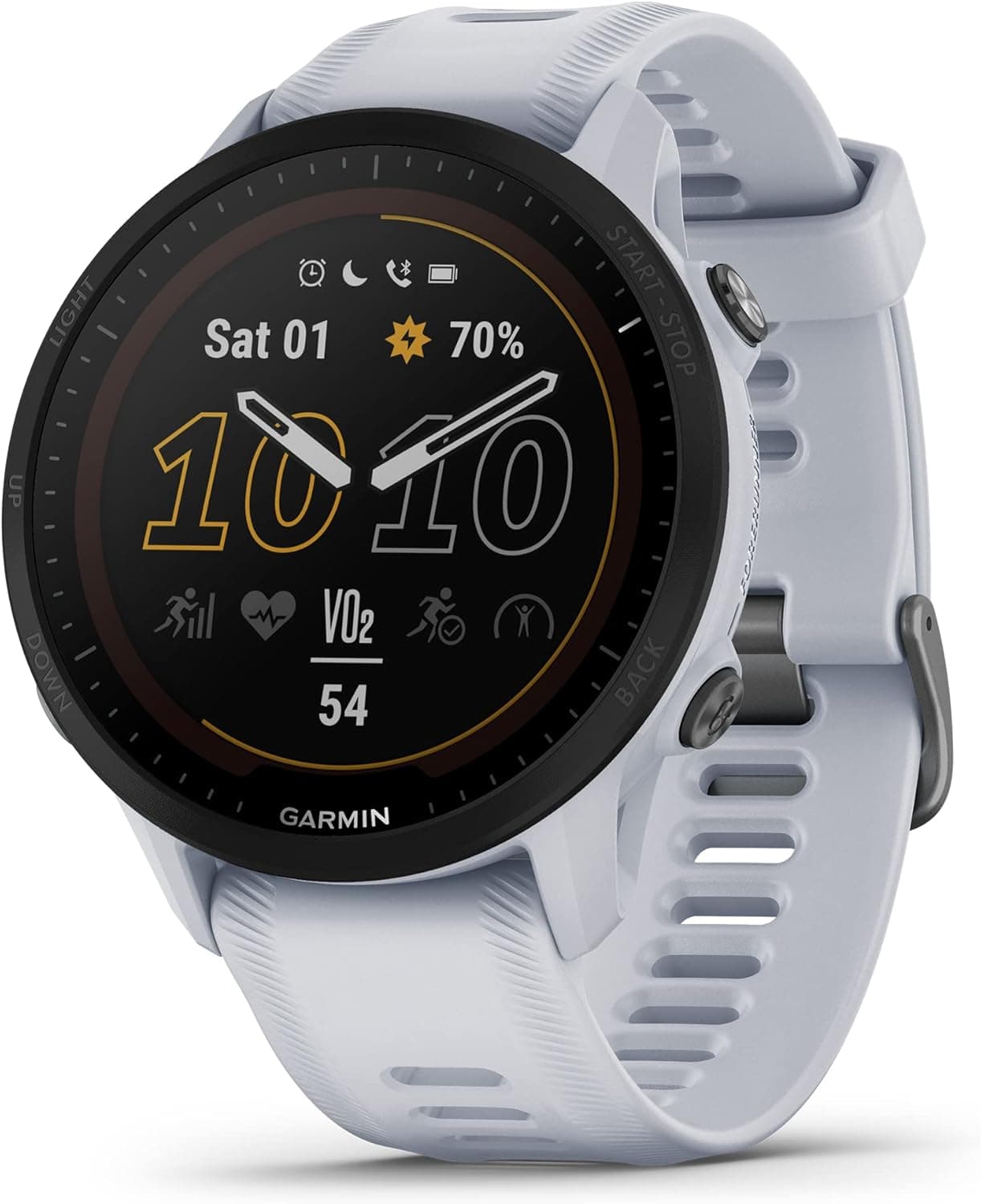 Garmin Forerunner 955 - Reloj Inteligente con GPS Solar con Capacidad de Carga Solar, Personalizado para triatletas, bater... – Garmin