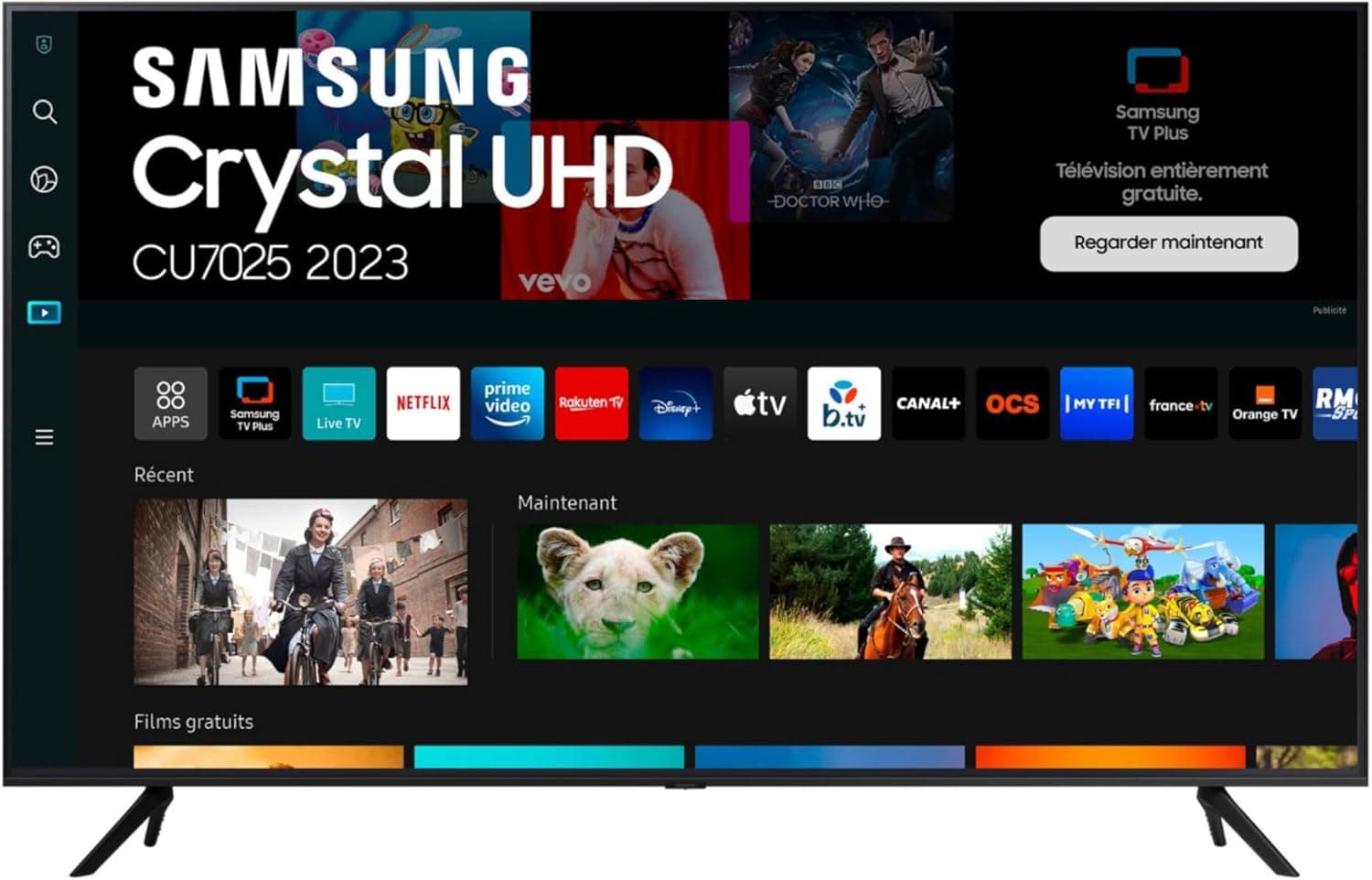 TV Crystal UHD Samsung 43" 43CU7025 –