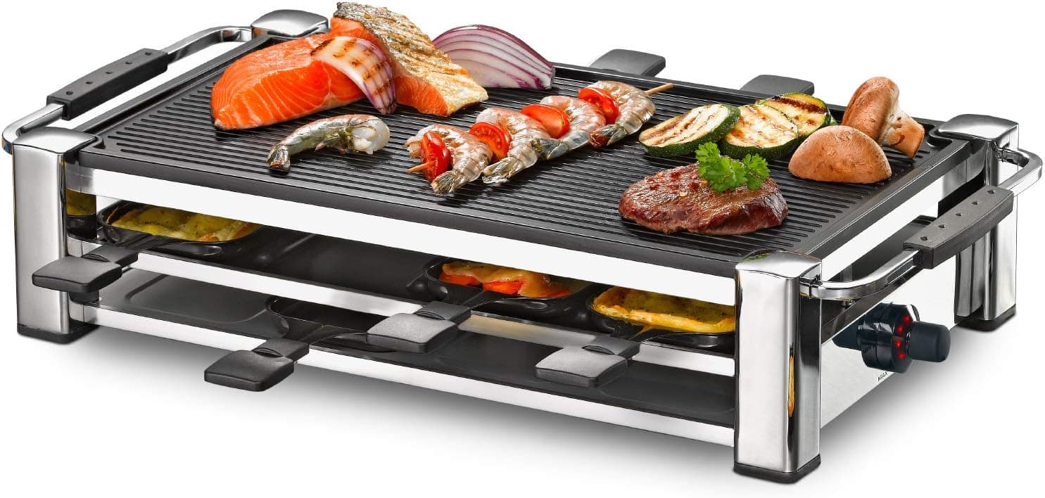 Mejores raclettes eléctricas 2026: Rommelsbacher, Tefal y HKoenig a análisis