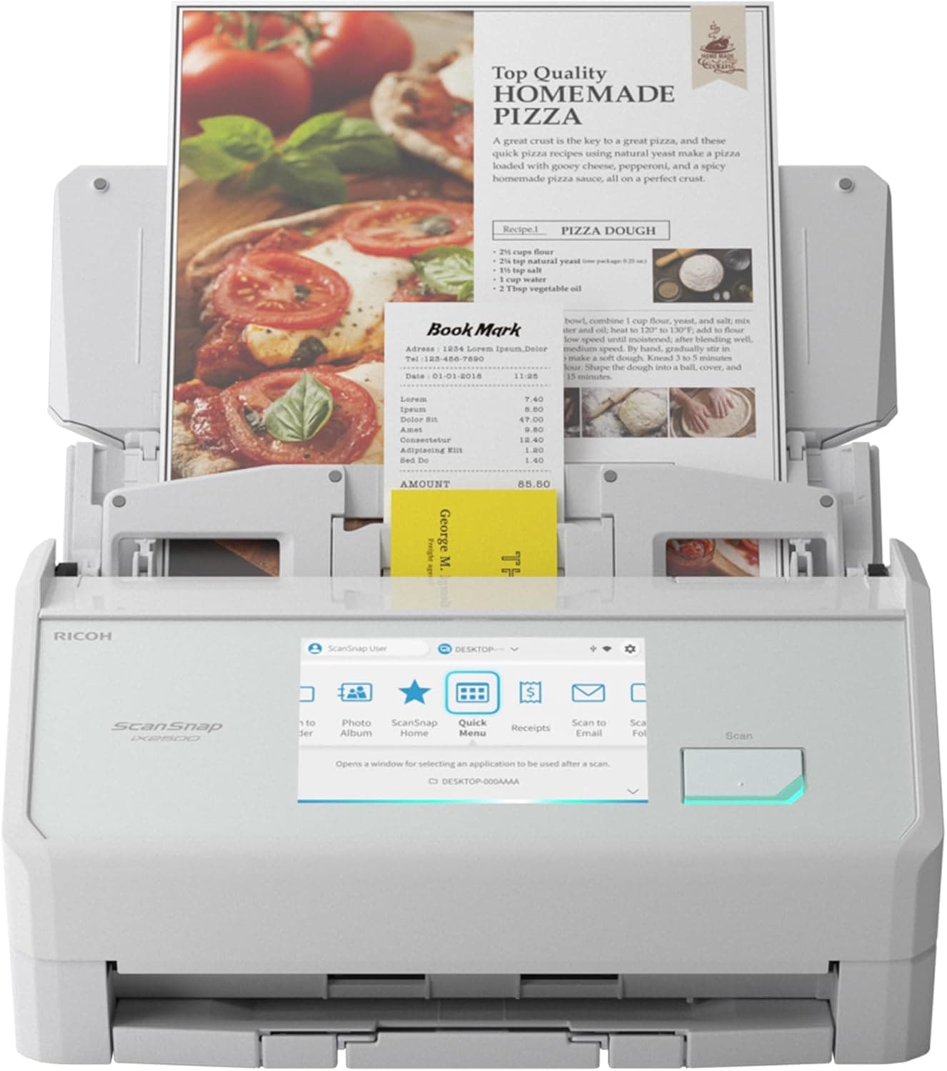 Escáner ScanSnap iX2500 alta velocidad – ScanSnap