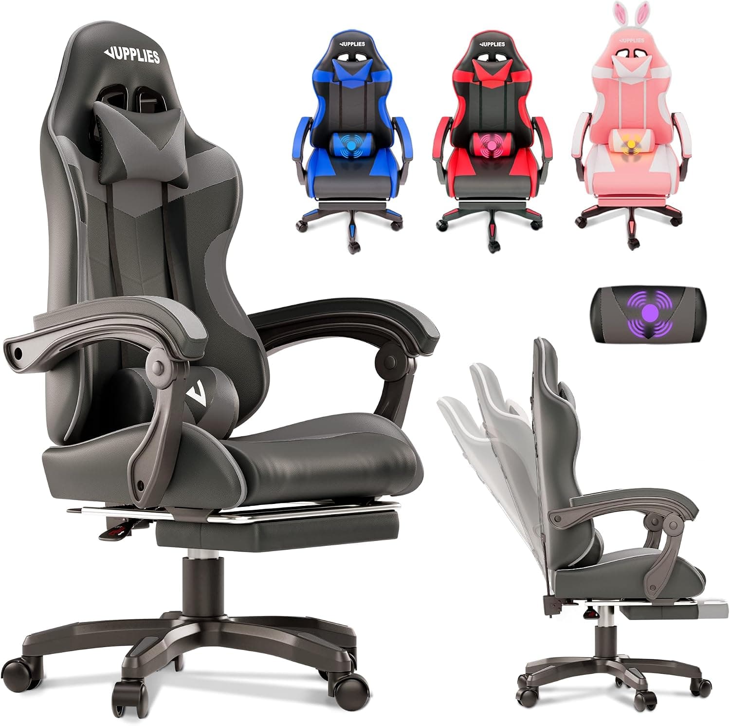 Silla ergonómica JUPPLIES masajeador – JUPPLIES