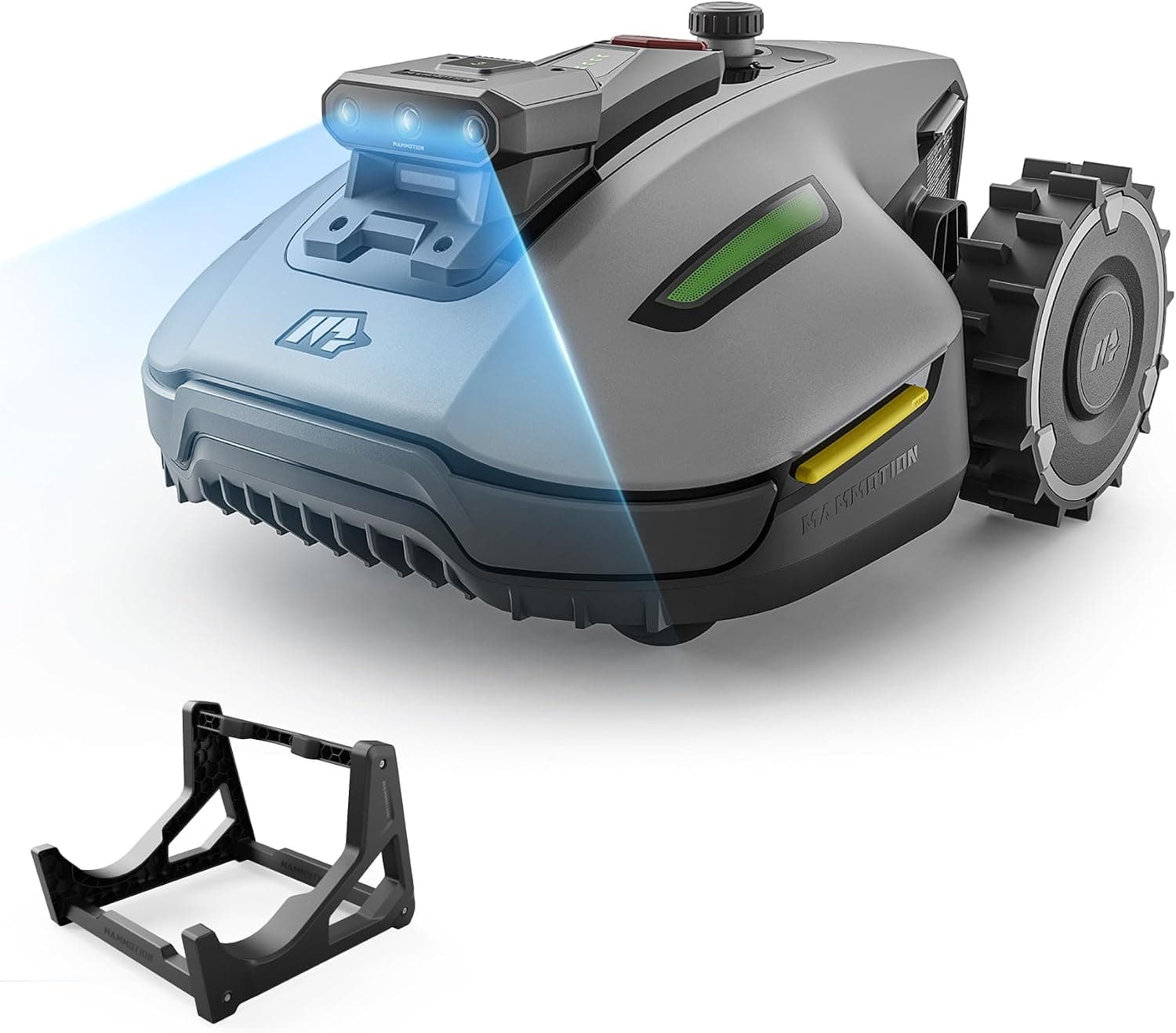 MAMMOTION YUKA Mini 2 500 Robot Cortacésped con Soporte de Lavadero, Visión AI Tri-CAM, Mapeo Automático Multizona, DropMo... – MAMMOTION