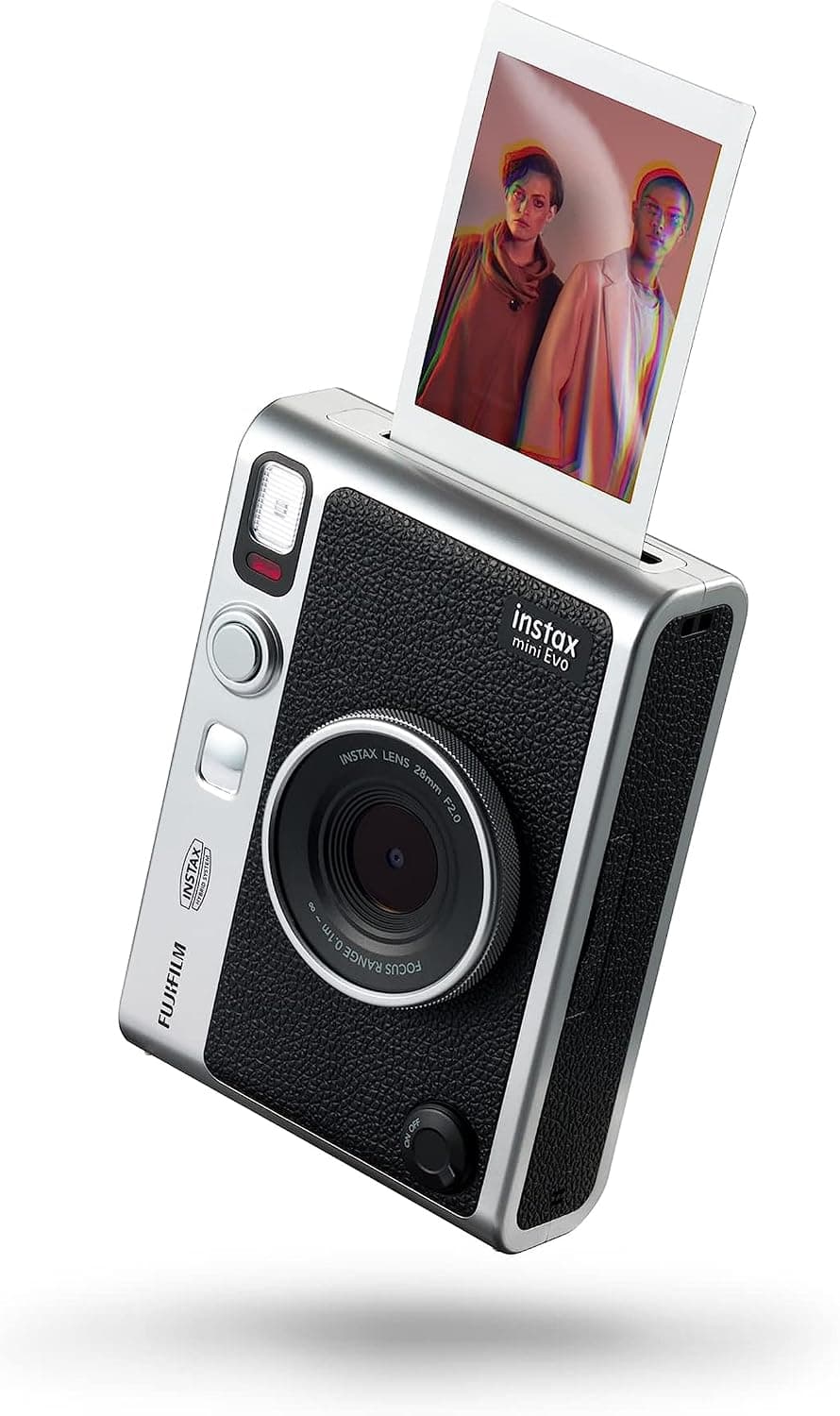 Fujifilm instax cámara instantánea híbrida Digital EVO, Negro – Fujifilm