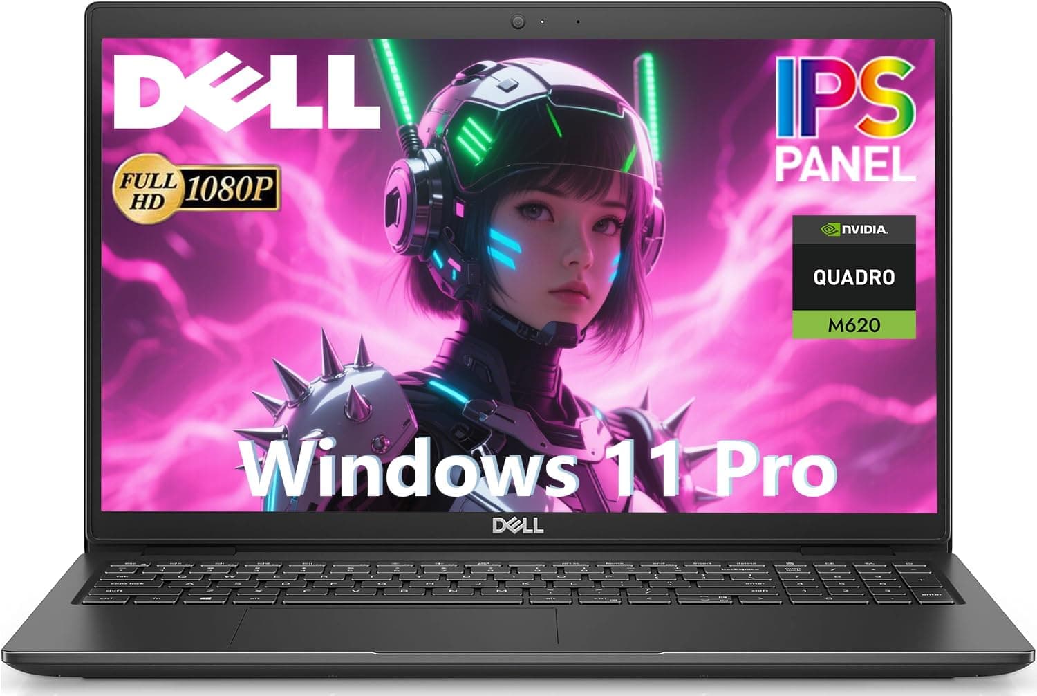 Dell Precision 3520 - Ordenador portátil con Nvidia Quadro M620,15,6" FHD (1920 x 1080), Intel Core i7-6820HQ, 8 GB de RA... – Dell
