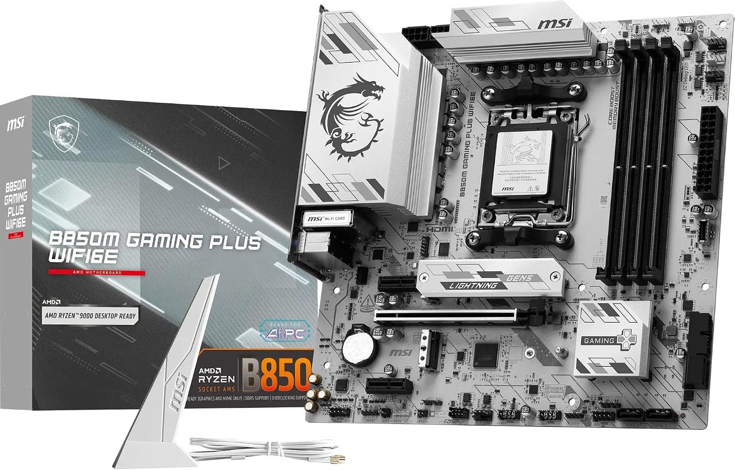 Placa base B850M Gaming Plus WIFI6E –